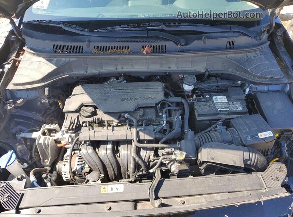 KM8K3CAB2NU817287 2022 HYUNDAI KONA Black ძრავის განყოფილების ხედი