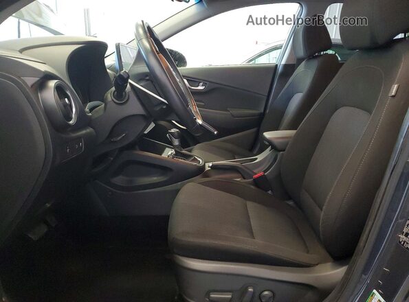 KM8K3CAB2PU940347 2023 HYUNDAI KONA Gray წინა სალონის ხედი