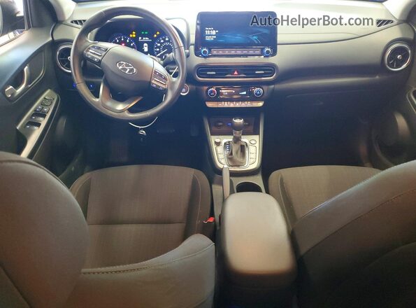 KM8K3CAB2PU940347 2023 HYUNDAI KONA Gray წინა პანელის ხედი