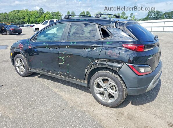KM8K3CAB3NU831375 2022 HYUNDAI KONA Black Հետևի ձախ