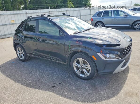 KM8K3CAB3NU831375 2022 HYUNDAI KONA Black Առջևի աջ