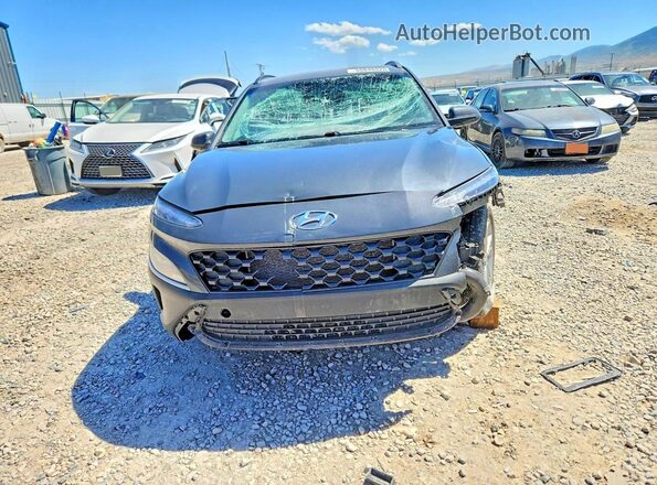 KM8K3CAB3PU002972 2023 HYUNDAI KONA Gray Вид спереду