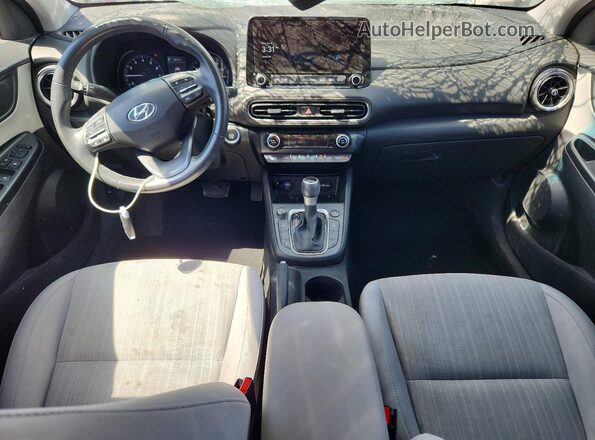 KM8K3CAB3PU002972 2023 HYUNDAI KONA Gray Вид панелі приладів