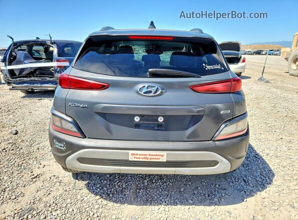KM8K3CAB3PU002972 2023 HYUNDAI KONA Gray Вид ззаду