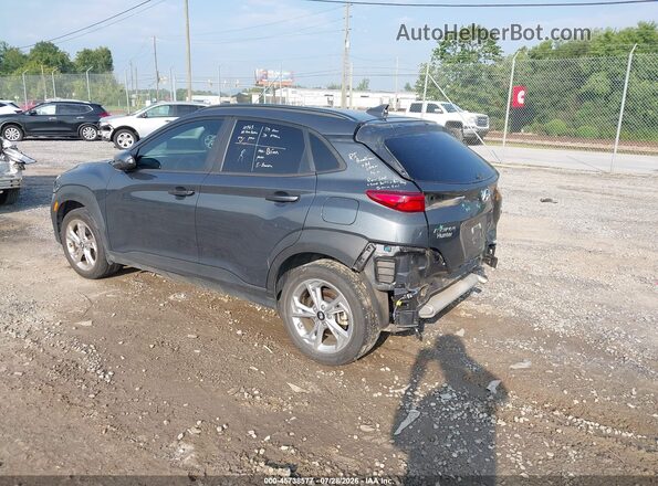 KM8K3CAB4NU886921 2022 HYUNDAI KONA Gray Trasero izquierdo