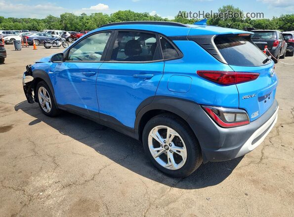 KM8K3CAB4NU899359 2022 HYUNDAI KONA Blue Задня ліва чверть