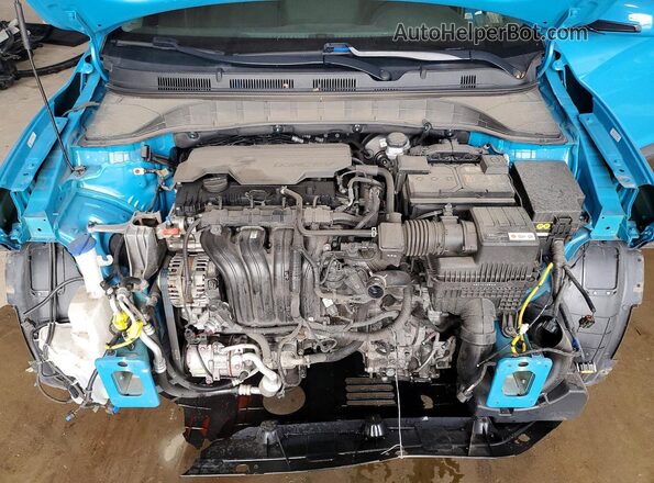 KM8K3CAB4PU974807 2023 HYUNDAI KONA Blue Вид підкапотного простору