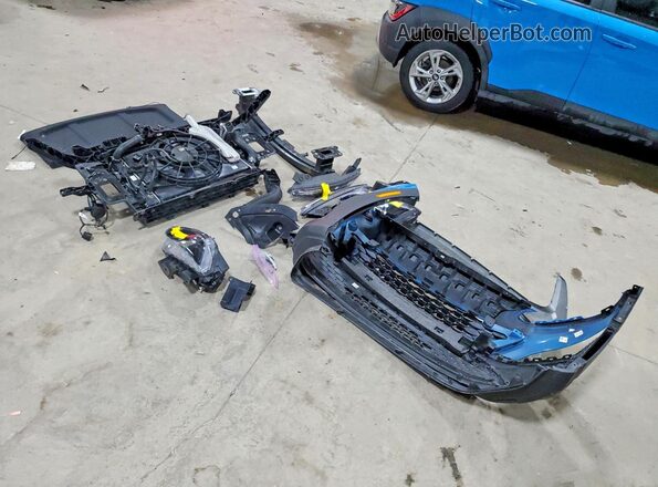 KM8K3CAB4PU974807 2023 HYUNDAI KONA Blue Вид наклейки з VIN-кодом