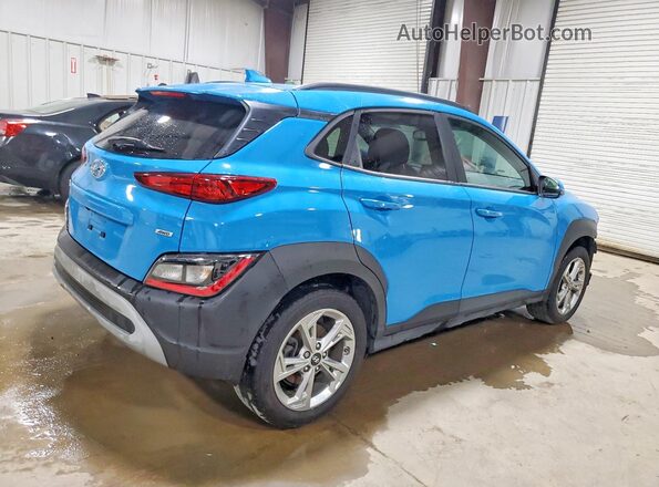 KM8K3CAB4PU974807 2023 HYUNDAI KONA Blue Задня права чверть