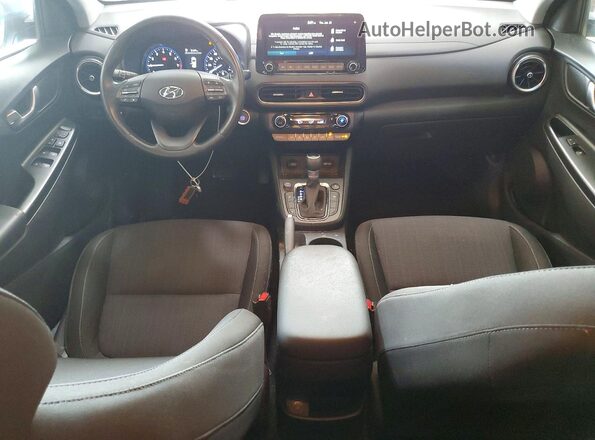 KM8K3CAB4PU974807 2023 HYUNDAI KONA Blue Вид панелі приладів