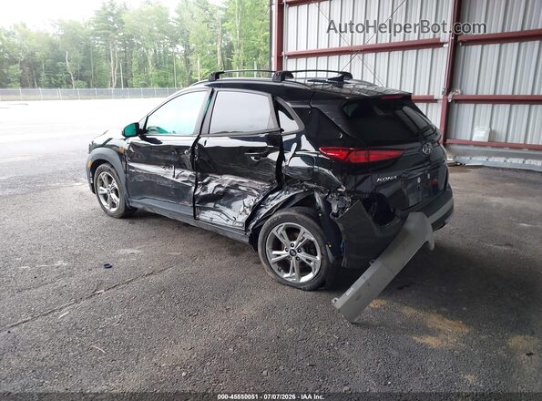 KM8K3CAB5NU817249 2022 HYUNDAI KONA Черный Задняя левая четверть