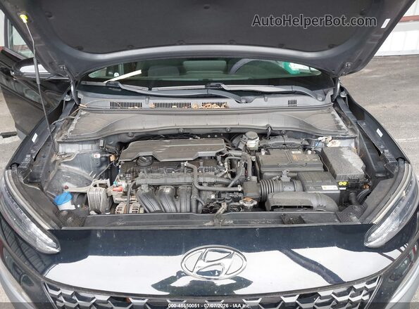 KM8K3CAB5NU817249 2022 HYUNDAI KONA Черный Вид сзади