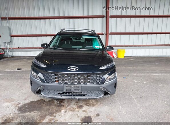 KM8K3CAB5NU817249 2022 HYUNDAI KONA Черный Вид задней части салона