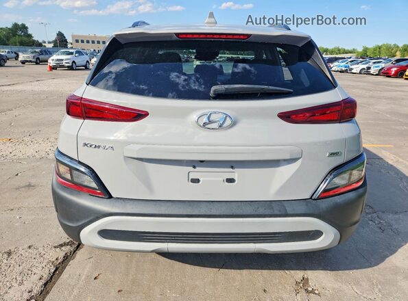 KM8K3CAB6NU818149 2022 HYUNDAI KONA Gray Vista trasera