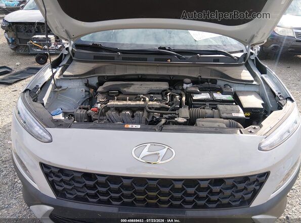 KM8K3CAB6NU919627 2022 HYUNDAI KONA Gray Հետևի տեսք