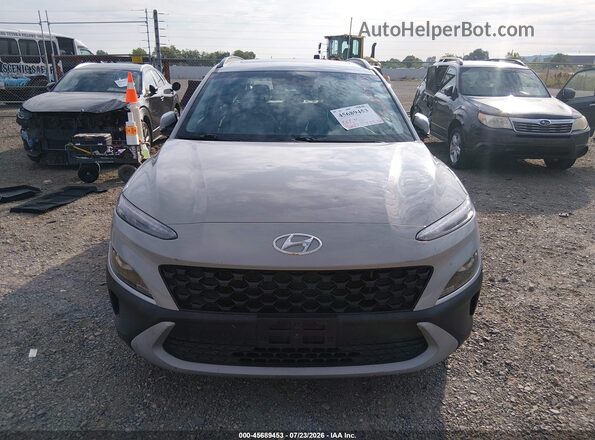 KM8K3CAB6NU919627 2022 HYUNDAI KONA Gray Սարքավորումների վահանակի տեսք