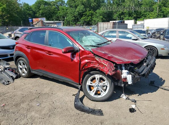 KM8K3CAB6PU032872 2023 HYUNDAI KONA Red Przód prawy