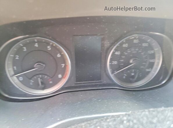 KM8K3CAB6PU032872 2023 HYUNDAI KONA Red Widok zestawu wskaźników