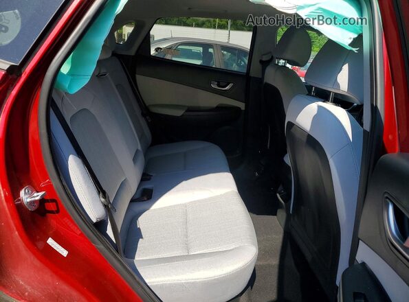 KM8K3CAB6PU032872 2023 HYUNDAI KONA Red Widok tylnych siedzeń