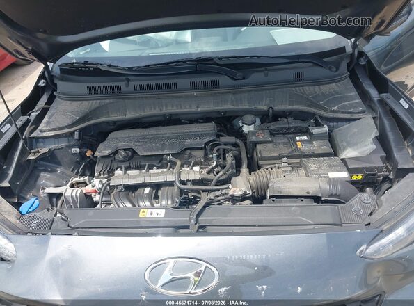 KM8K3CAB7NU885522 2022 HYUNDAI KONA Gray Rear view