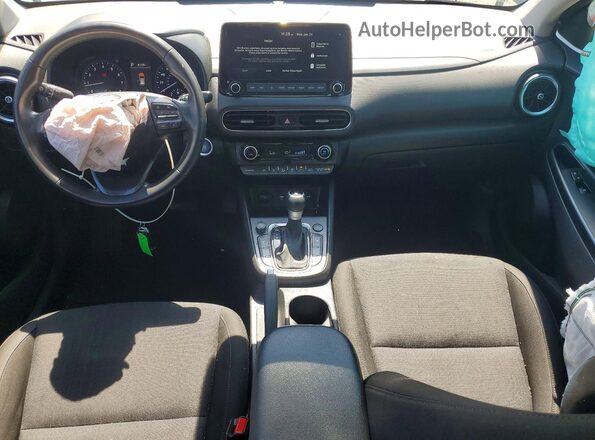 KM8K3CAB7PU957645 2023 HYUNDAI KONA Black Առջևի վահանակի տեսք