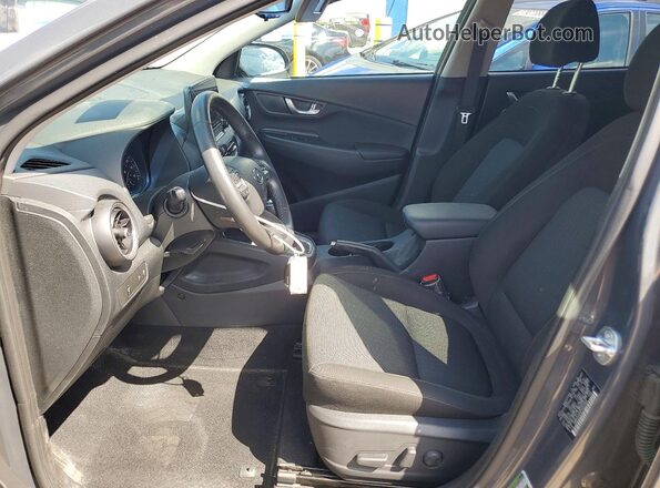KM8K3CAB9PU053389 2023 HYUNDAI KONA Gray Front interior view