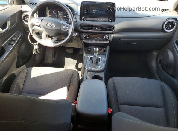 KM8K3CAB9PU053389 2023 HYUNDAI KONA Gray Dashboard view