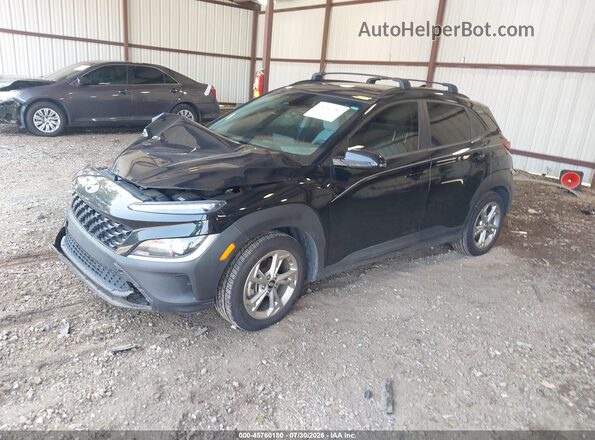 KM8K3CABXPU020837 2023 HYUNDAI KONA Black Передня ліва чверть