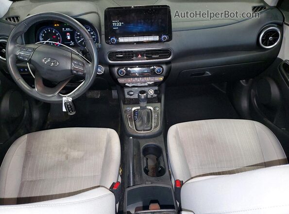 KM8K3CABXPU050792 2023 HYUNDAI KONA Серый Вид панели приборов