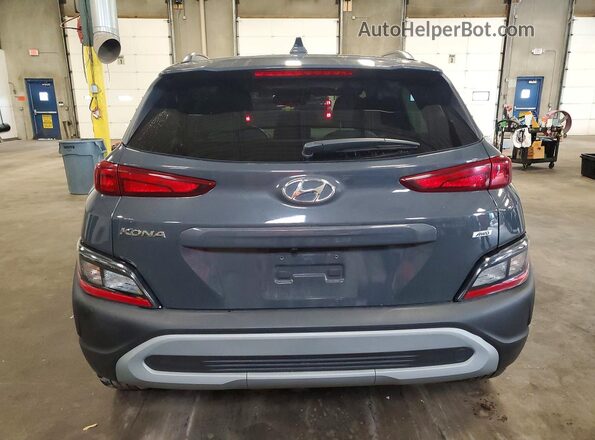 KM8K3CABXPU050792 2023 HYUNDAI KONA Серый Вид сзади