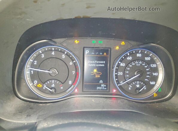 KM8K3CABXPU050792 2023 HYUNDAI KONA Серый Вид щитка приборов