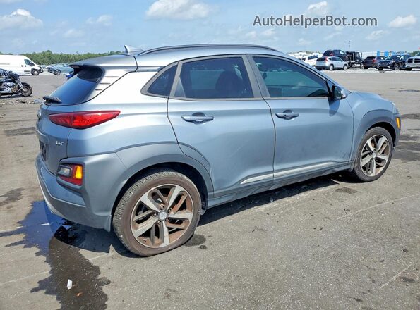 KM8K53A50KU250495 2019 HYUNDAI KONA Silver უკანა მარჯვენა