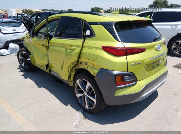 KM8K53A51LU504104 2020 HYUNDAI KONA Green Задня ліва чверть