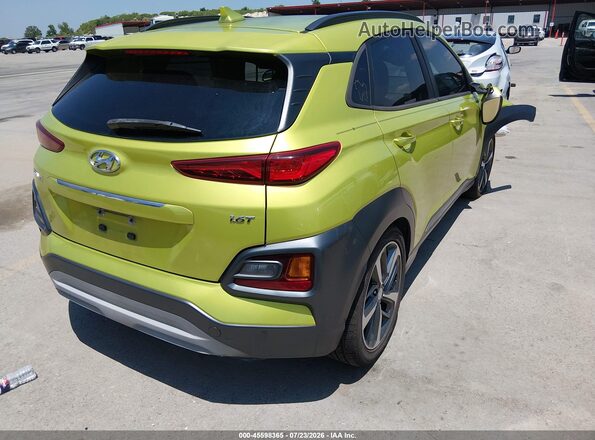 KM8K53A51LU504104 2020 HYUNDAI KONA Green Задня права чверть