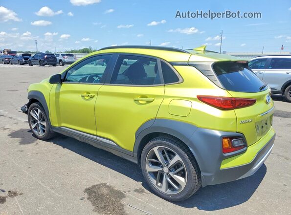 KM8K53A51LU565761 2020 HYUNDAI KONA Green Задня ліва чверть