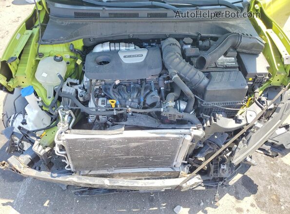 KM8K53A51LU565761 2020 HYUNDAI KONA Green Вид підкапотного простору