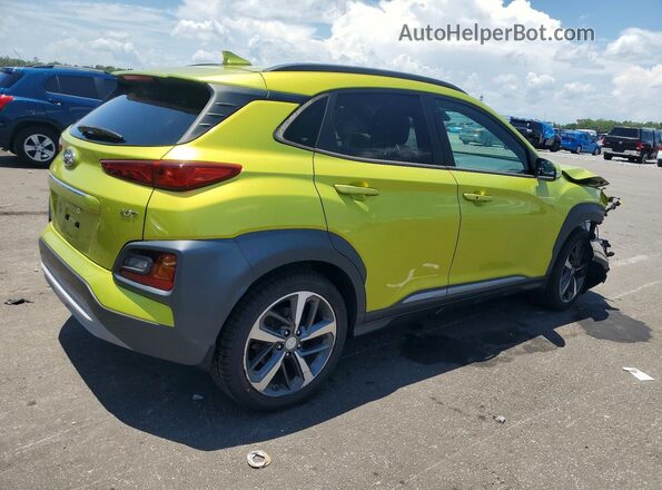 KM8K53A51LU565761 2020 HYUNDAI KONA Green Задня права чверть