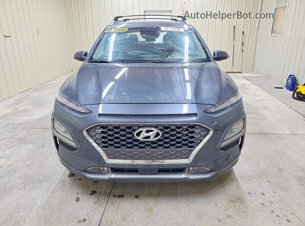 KM8K53A51LU583242 2020 HYUNDAI KONA Gray წინა ხედი