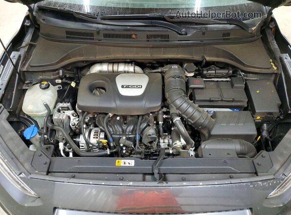 KM8K53A51LU583242 2020 HYUNDAI KONA Gray ძრავის განყოფილების ხედი
