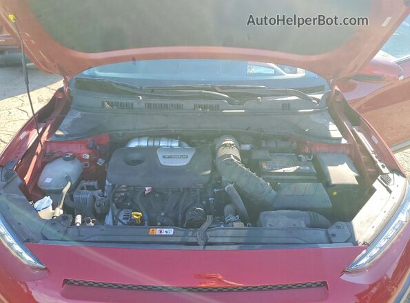 KM8K53A52LU476801 2020 HYUNDAI KONA Red Vista del compartimento del motor