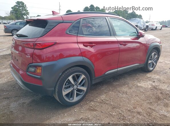 KM8K53A52MU657124 2021 HYUNDAI KONA Red Rear right
