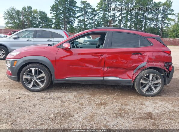KM8K53A52MU657124 2021 HYUNDAI KONA Red 360 interior view