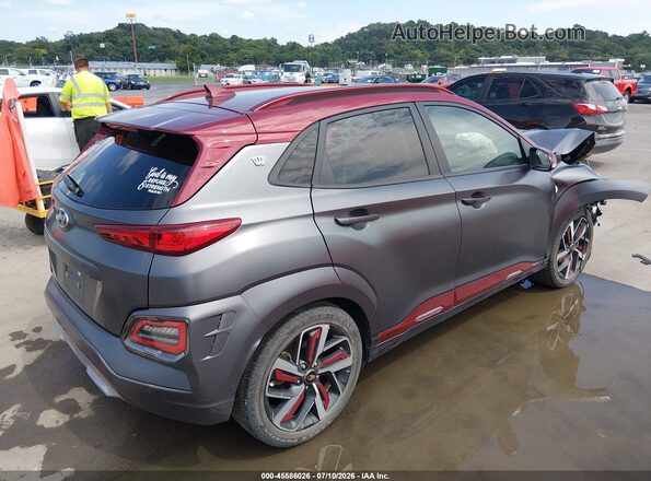 KM8K53A55KU321013 2019 HYUNDAI KONA Серый Задняя правая четверть