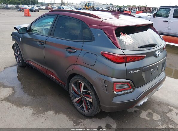 KM8K53A55KU321013 2019 HYUNDAI KONA Серый Задняя левая четверть