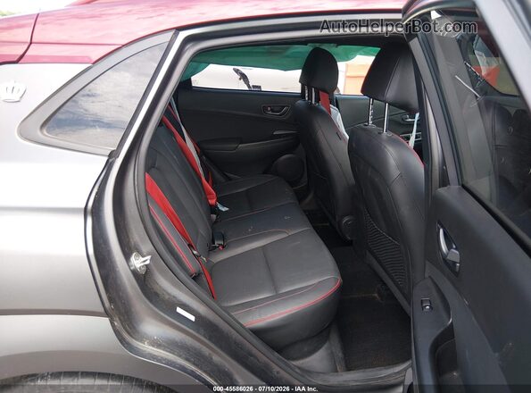 KM8K53A55KU321013 2019 HYUNDAI KONA Серый Вид наклейки с VIN-кодом