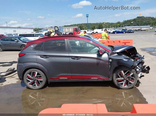 KM8K53A55KU321013 2019 HYUNDAI KONA Серый Панорамный вид салона 360°