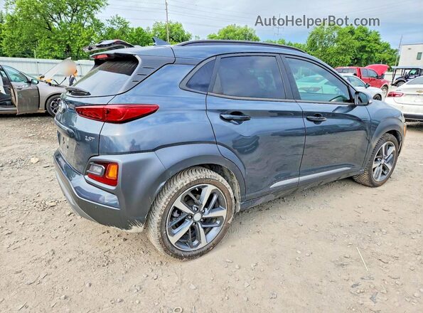 KM8K53A57LU422748 2020 HYUNDAI KONA Gray Задня права чверть
