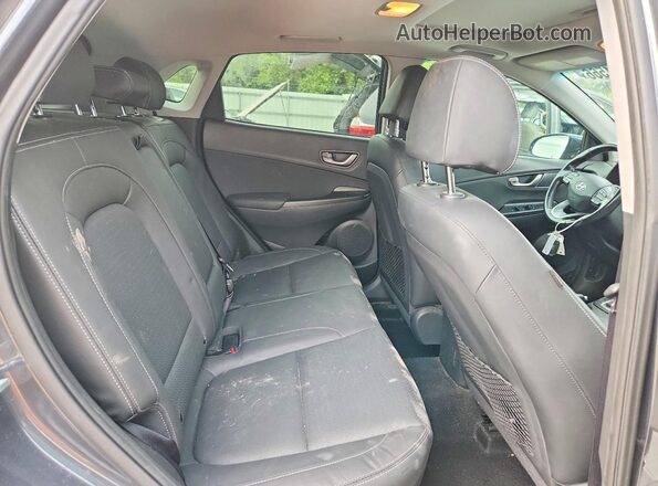 KM8K53A57LU422748 2020 HYUNDAI KONA Gray Вид задніх сидінь