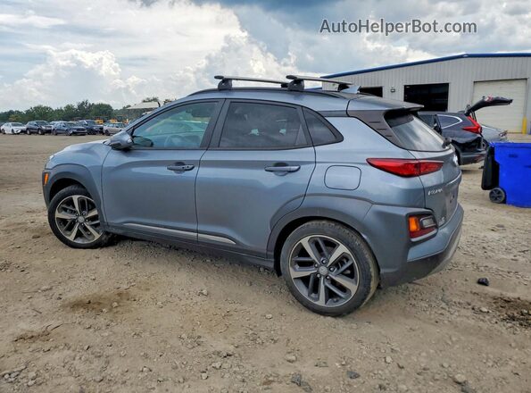 KM8K53A59MU644547 2021 HYUNDAI KONA Синий Задняя левая четверть
