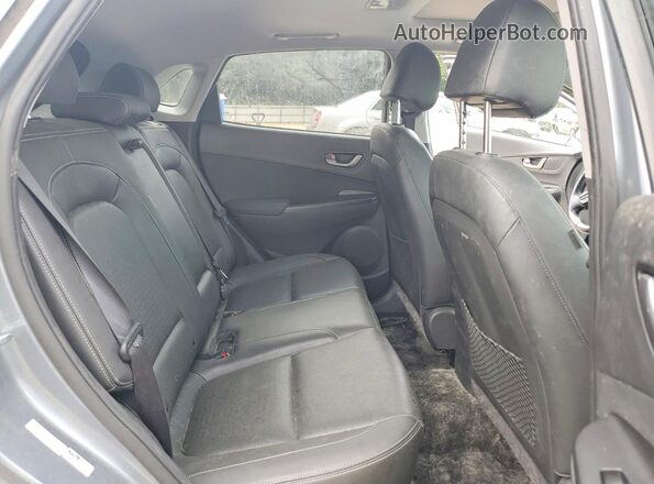 KM8K53A59MU644547 2021 HYUNDAI KONA Синий Вид задних сидений